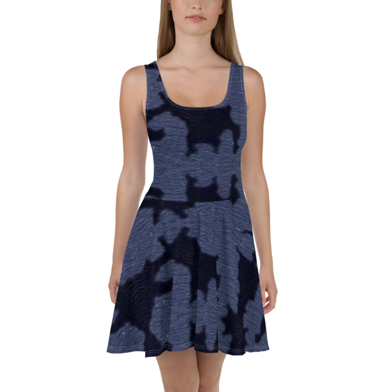 all over print skater dress white front 66673cdd3f42e.png