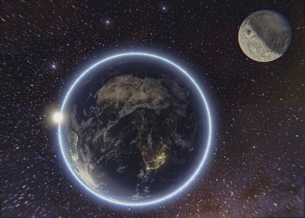 beautiful planets space